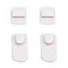 Wall Mount Remote Control Hanger 4 Pcs Self Adhesive Plastic Hook