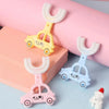 Taxi Shaped Children Whiteing U-Type Toothbrush