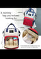 Baby Bag Multi Off White Red Blue